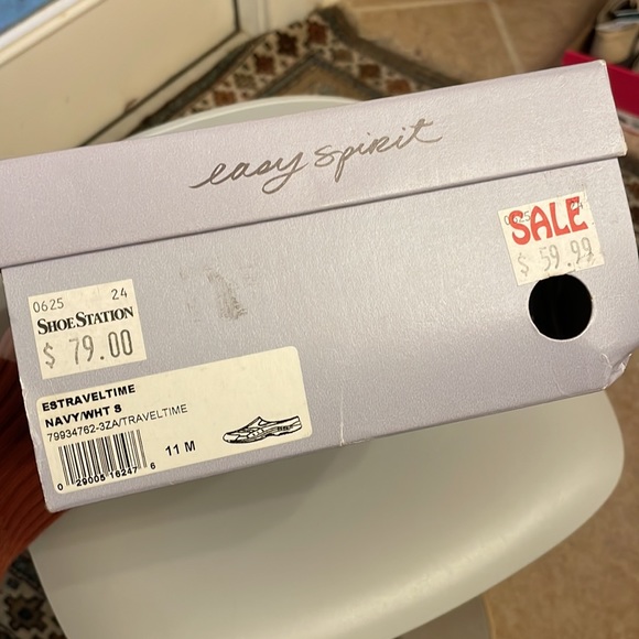 Blue slip on sneakers - Picture 5 of 5